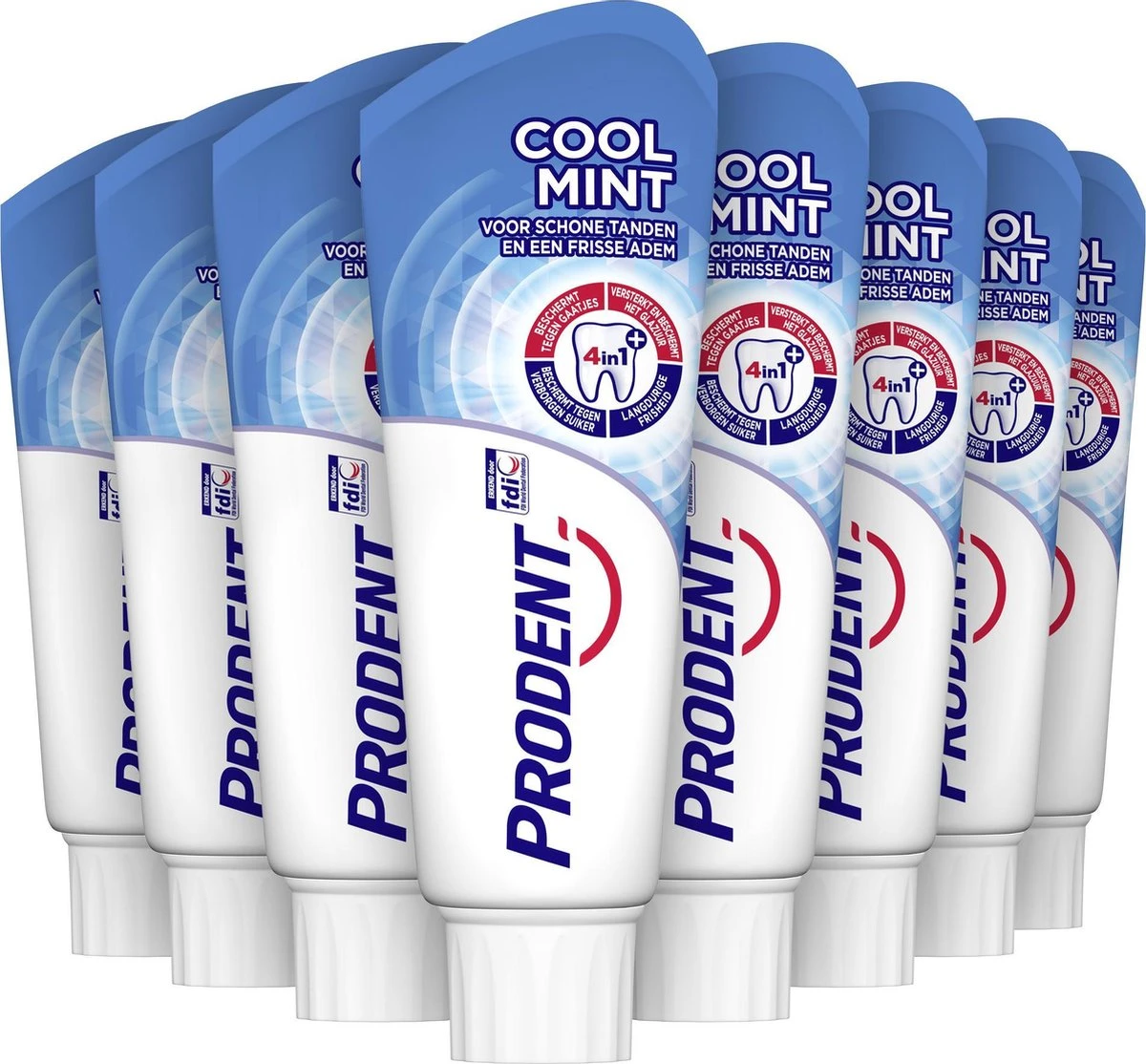 Prodent Cool Mint Tandpasta - 12 X 75 Ml - Voordeelverpakking 3 Prodent Cool Mint Tandpasta - 12 X 75 Ml - Voordeelverpakking