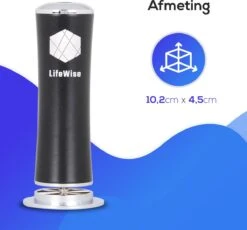 LifeWise Elektrische Eelt Verwijderaar - Voetvijl - 60 Vervangbare Schuurpads - Netstroom Adapter -Verzorgingsproducten 1200x1119