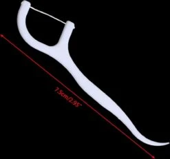 Merkloos Tanden Flosser - 50 Stuks – Tandenstoker Flosser - Wit -Verzorgingsproducten 1200x1122 2