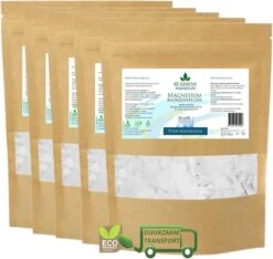 Ré-genesis Magnesium Badkristallen Vlokken – Magnesium Badzout – Voetenbad - 2 Kg - In Eco Kraft Stazak -Verzorgingsproducten 1200x1135 3