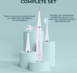 Merkloos Tandsteen Verwijderaar Elektrisch – Tandenborstel Opzetstukken - Tandarts Spiegel - 5 Standen -Wit 14 Merkloos Tandsteen Verwijderaar Elektrisch – Tandenborstel Opzetstukken - Tandarts Spiegel - 5 Standen -Wit -Verzorgingsproducten 1200x1139 3