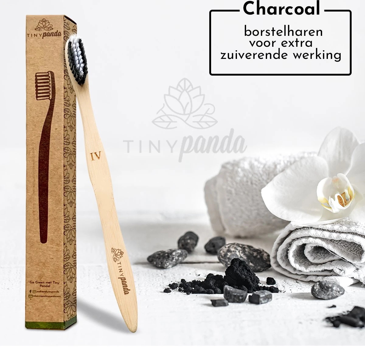 4+2 Bamboe Tandenborstels - Zero Waste - Vegan - Bamboo Toothbrushes 6 4+2 Bamboe Tandenborstels - Zero Waste - Vegan - Bamboo Toothbrushes - Afbeelding 4