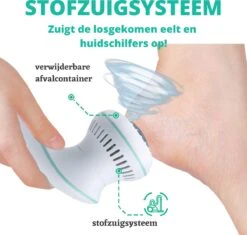 Forgoods Elektrische Eelt Verwijderaar Met Stofzuigsysteem - Eeltverwijderaar - USB Oplaadbaar - Krachtigste Motor Op De Markt - IPX7 Waterbestendig - Voetvijl - Inclusief Adapter - Extra 2 Sets Vijlschijven - Model 2023 -Verzorgingsproducten 1200x1144