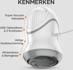 MW® Elektrische Eeltverwijderaar - Voetvijl - Eelt Verwijderaar - Elektrische Vijl - 3 Vijlschijven -Verzorgingsproducten 1200x1154