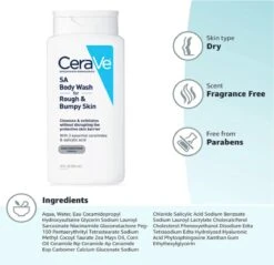 CeraVe Body Wash Met Salicyl Acid - Geurvrij 296ml -Verzorgingsproducten 1200x1160 5