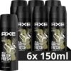 Axe Gold Bodyspray Deodorant - 6 X 150 Ml - Voordeelverpakking -Verzorgingsproducten 1200x1165 2