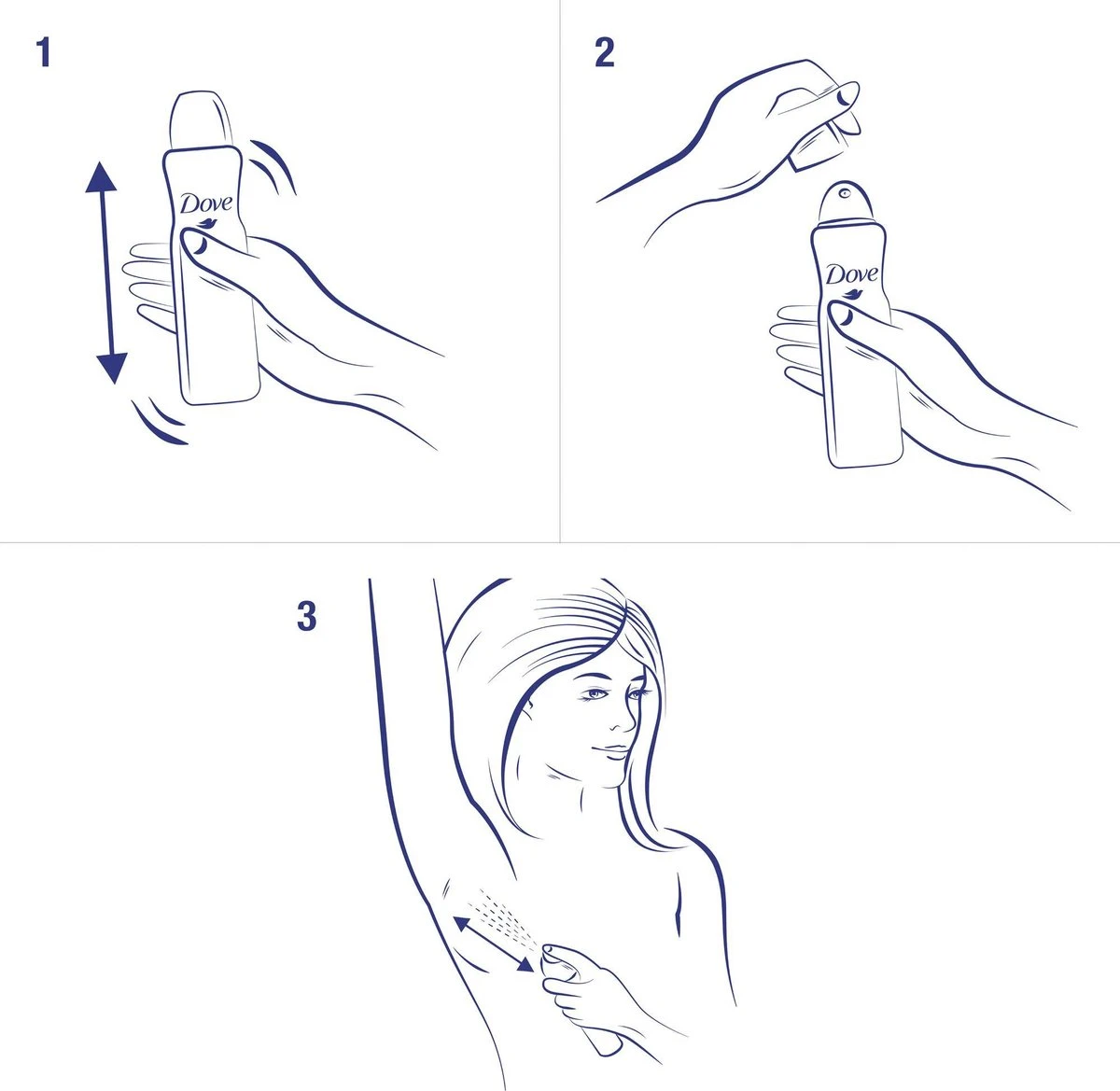 Dove Original Anti-transpirant Spray Vrouw - 6 X 150 Ml - Voordeelverpakking 9 Dove Original Anti-transpirant Spray Vrouw - 6 X 150 Ml - Voordeelverpakking - Afbeelding 7