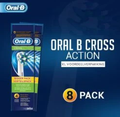Oral B Oral-B Cross Action EB50 - 8 Stuks Voordeelverpakking -opzetborstels -Verzorgingsproducten 1200x1169 3