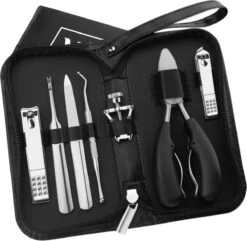 7-delige Pedicure En Manicure Set - Nagelknipper - Pedicureset - Nagelvijl - Nageltang - Kalknagel - Teennagelknipper -Verzorgingsproducten 1200x1172