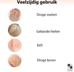 PureLuxure Voetmasker - Voetverzorging - Eeltsokken - Eelt Verwijderaar - Voetenmasker - Peel Off Masker - 1 Paar (2 Stuks) -Verzorgingsproducten 1200x1174