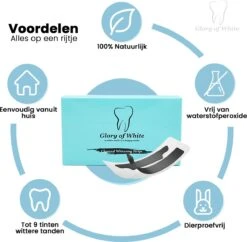 Glory Of White - Professionele Tandenbleek Strips - 28 Strips - Teeth Whitening Strips - Wittere Tanden - Zonder Peroxide - Tanden Bleken -Verzorgingsproducten 1200x1175 4
