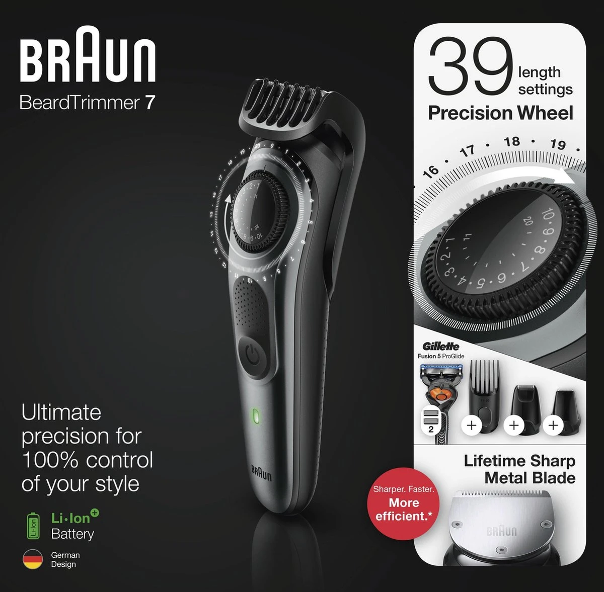 Braun BT7240 - Baardtrimmer 15 Braun BT7240 - Baardtrimmer - Afbeelding 14