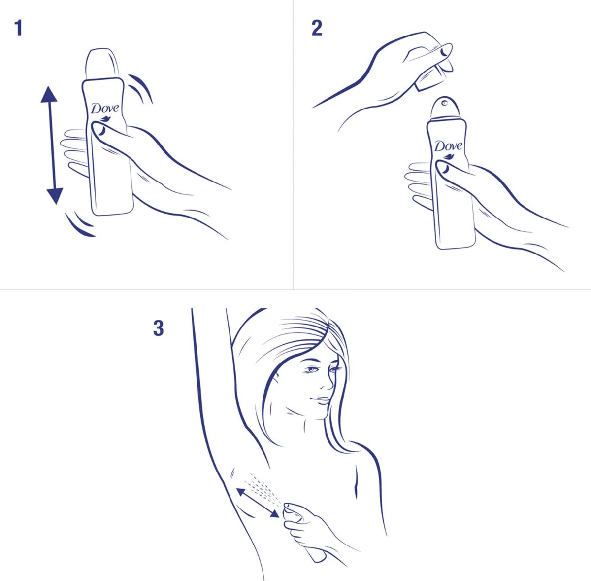 Dove Original Anti-transpirant Spray Vrouw - 6 X 150 Ml - Voordeelverpakking 6 Dove Original Anti-transpirant Spray Vrouw - 6 X 150 Ml - Voordeelverpakking - Afbeelding 4