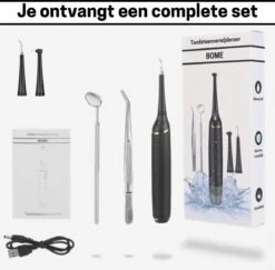 BOME Tandsteen Verwijderaar - 3 Opzetstukken - Tandplak Verwijderaar - Inclusief Spiegel En Pincet - 3 Standen 21 BOME Tandsteen Verwijderaar - 3 Opzetstukken - Tandplak Verwijderaar - Inclusief Spiegel En Pincet - 3 Standen -Verzorgingsproducten 1200x1179 11