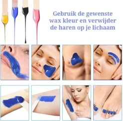Maxius - Wax Ontharen - 500 Gr Wax Beans - 25 Spatels - Complete Set - Wit -Verzorgingsproducten 1200x1182 9