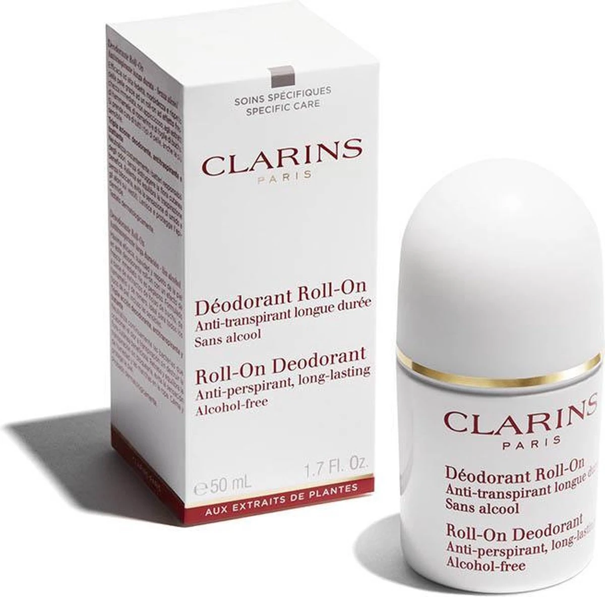 Clarins Roll-On Déodorant - Deodorant - 50 Ml 5 Clarins Roll-On Déodorant - Deodorant - 50 Ml - Afbeelding 3