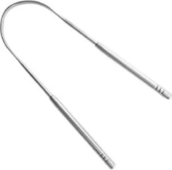 Merkloos Hygienische Tongreiniger - Tongschrapers - Tong - Mondverzorging - Slechte Adem - Tong Schraper - Tong Reiniger - Tong Verzorging - Tong Kuisen - Verzorging - Persoonlijke Verzorging - RVS -Verzorgingsproducten 1200x1185 2