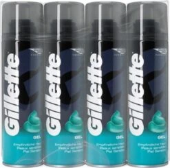Gillette® Gillette Scheergel Voor De Gevoelige Huid - 4 X 200 Ml -