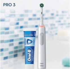 Oral B Oral-B Pro 3 3800 - Wit - Elektrische Tandenborstel Met Gratis Tandpasta -Verzorgingsproducten 1200x1192 7