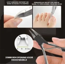Merkloos Pedicure Set 7-Delig - Nagelverzorging - Starterset - Ingegroeide Teennagel - Nagelknipper -Verzorgingsproducten 1200x1195 4