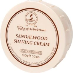Taylor Of Old Bond Street Sandalwood Shaving Cream 150 Gr. -Verzorgingsproducten 1200x1197 27