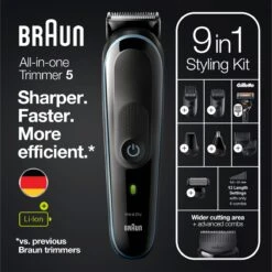 Braun Multigroomer 5 MGK5380 - 9in1 Trimmer Voor Mannen - Baard + Haar -Verzorgingsproducten 1200x1198 17