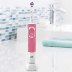 Oral B Oral-B Vitality 100 Roze CrossAction - Elektrische Tandenborstel - Powered By Braun -Verzorgingsproducten 1200x1198 52
