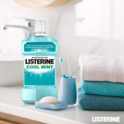 LISTERINE® Fresh Mint, Mondspoeling Met Essentiële Oliën Voor Een Langdurig Frisse Adem, 3x600ml 21 LISTERINE® Fresh Mint, Mondspoeling Met Essentiële Oliën Voor Een Langdurig Frisse Adem, 3x600ml -Verzorgingsproducten 1200x1200 1109