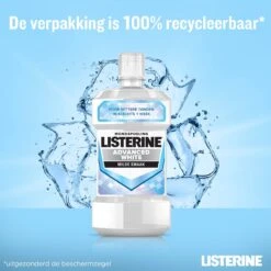 LISTERINE Advanced White Milde Smaak, Mondspoeling, Verwijdert Sterke Verkleuring Voor Wittere Tanden In Slechts 1 Week, 3x 500 Ml -Verzorgingsproducten 1200x1200 1133