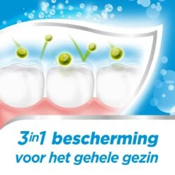 Aquafresh Freshmint 3in1 Tandpasta Voor Een Frisse Adem Voordeelverpakking 12x75ml, Recyclebare Plastic Tube En Dop -Verzorgingsproducten 1200x1200 1186