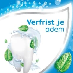 Aquafresh Freshmint 3in1 Tandpasta Voor Een Frisse Adem Voordeelverpakking 12x75ml, Recyclebare Plastic Tube En Dop -Verzorgingsproducten 1200x1200 1192