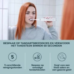 Merkloos Tandsteen Verwijderaar Elektrisch – Tandenborstel Opzetstukken - Tandarts Spiegel - 5 Standen -Wit 17 Merkloos Tandsteen Verwijderaar Elektrisch – Tandenborstel Opzetstukken - Tandarts Spiegel - 5 Standen -Wit -Verzorgingsproducten 1200x1200 1230