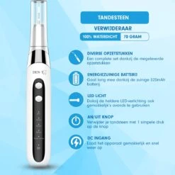 DEN-T® PRO U500 - Elektrische Sonische Tandsteen Verwijderaar - Wit -Verzorgingsproducten 1200x1200 1263