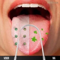 SolidStock Professionele Tongschraper Voor Mondverzorging - 4 Delige Tongreiniger - Ayurveda - RVS -Verzorgingsproducten 1200x1200 1306