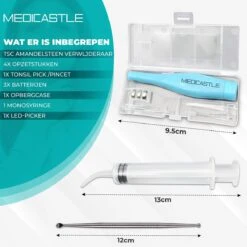 MediCastle™ Amandelsteen Verwijderaar - Tonsil Stone Remover - 6 Delige| Kit 14 MediCastle™ Amandelsteen Verwijderaar - Tonsil Stone Remover - 6 Delige| Kit -Verzorgingsproducten 1200x1200 1322