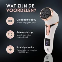 Beeperfect® Elektrische Eeltverwijderaar Met Stofzuigsysteem - Voetvijl - Eeltvijl - IPX7 Waterdicht - Gratis Pedicure Set 15 Beeperfect® Elektrische Eeltverwijderaar Met Stofzuigsysteem - Voetvijl - Eeltvijl - IPX7 Waterdicht - Gratis Pedicure Set -Verzorgingsproducten 1200x1200 136