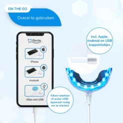 ISmile Professionele Tandenbleekset - Veilig Tanden Bleken - Zonder Peroxide - Witte Tanden - Teeth Whitening -Verzorgingsproducten 1200x1200 1407