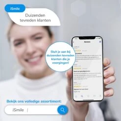 ISmile Professionele Tandenbleekset - Veilig Tanden Bleken - Zonder Peroxide - Witte Tanden - Teeth Whitening -Verzorgingsproducten 1200x1200 1410