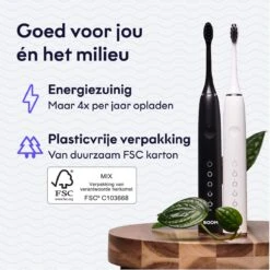 BOOMBRUSH Elektrische Tandenborstel - Zwart - 90 Dagen Batterij - Duurzaam -Verzorgingsproducten 1200x1200 1477