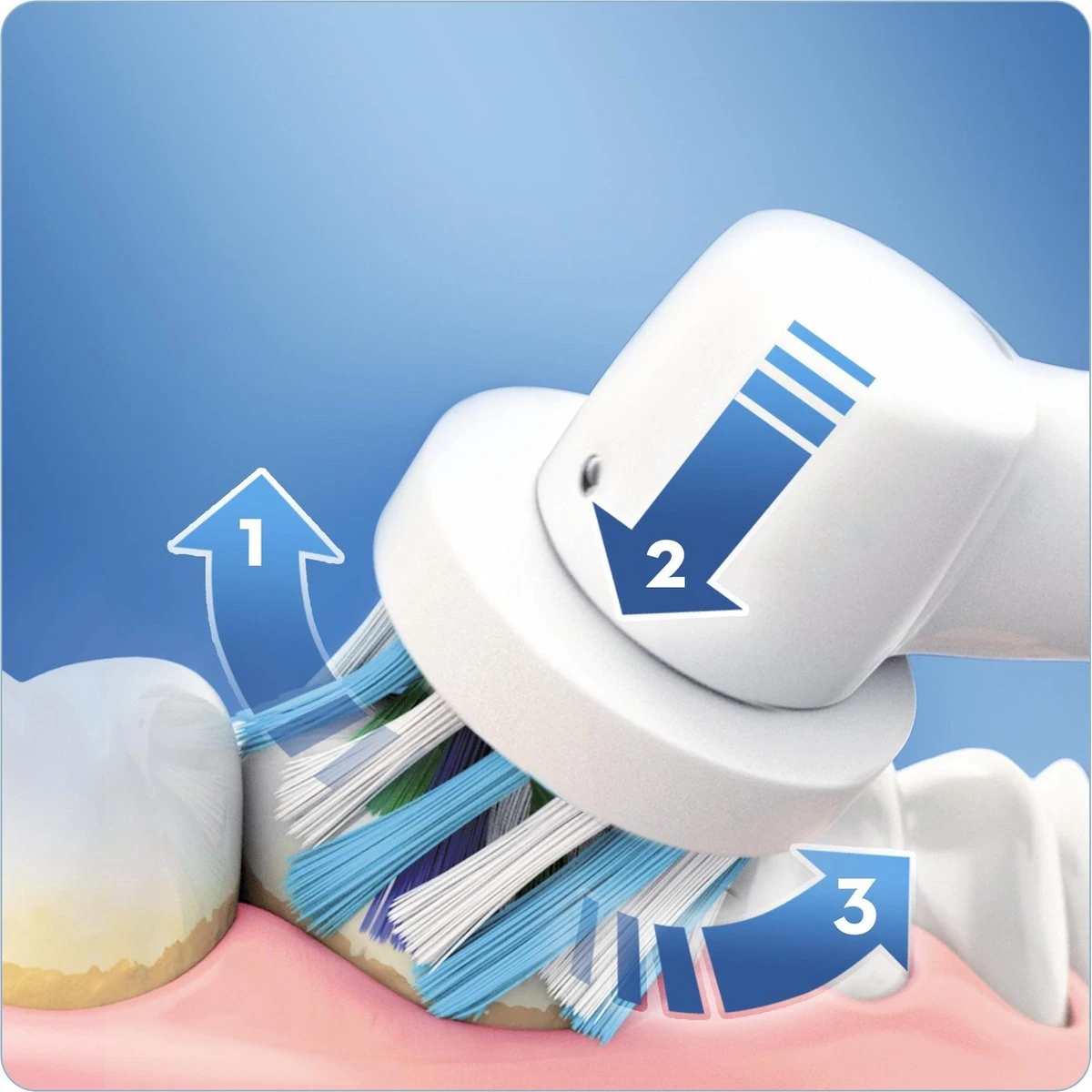 Oral B Oral-B Pro CrossAction 750 - Elektrische Tandenborstel - Roze 7 Oral B Oral-B Pro CrossAction 750 - Elektrische Tandenborstel - Roze - Afbeelding 5
