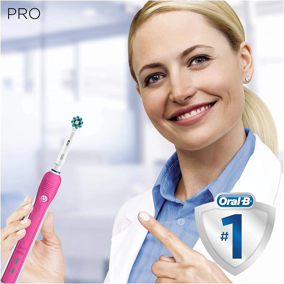 Oral B Oral-B Pro CrossAction 750 - Elektrische Tandenborstel - Roze 10 Oral B Oral-B Pro CrossAction 750 - Elektrische Tandenborstel - Roze - Afbeelding 8