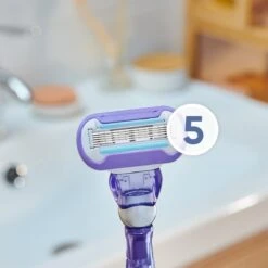 Gillette Deluxe Smooth Swirl Scheermesjes Voor Vrouwen - 4 Navulmesjes 16 Gillette Deluxe Smooth Swirl Scheermesjes Voor Vrouwen - 4 Navulmesjes -Verzorgingsproducten 1200x1200 1599