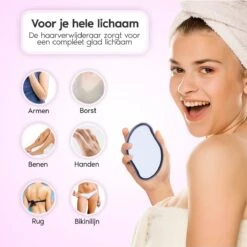 Cheveux Crystal Hair Removal – Scrubi - Kristal Ontharing Benen – Kristalpad Haarverwijderaar Voor Vrouwen – Hair Eraser – Bleame -Verzorgingsproducten 1200x1200 1761