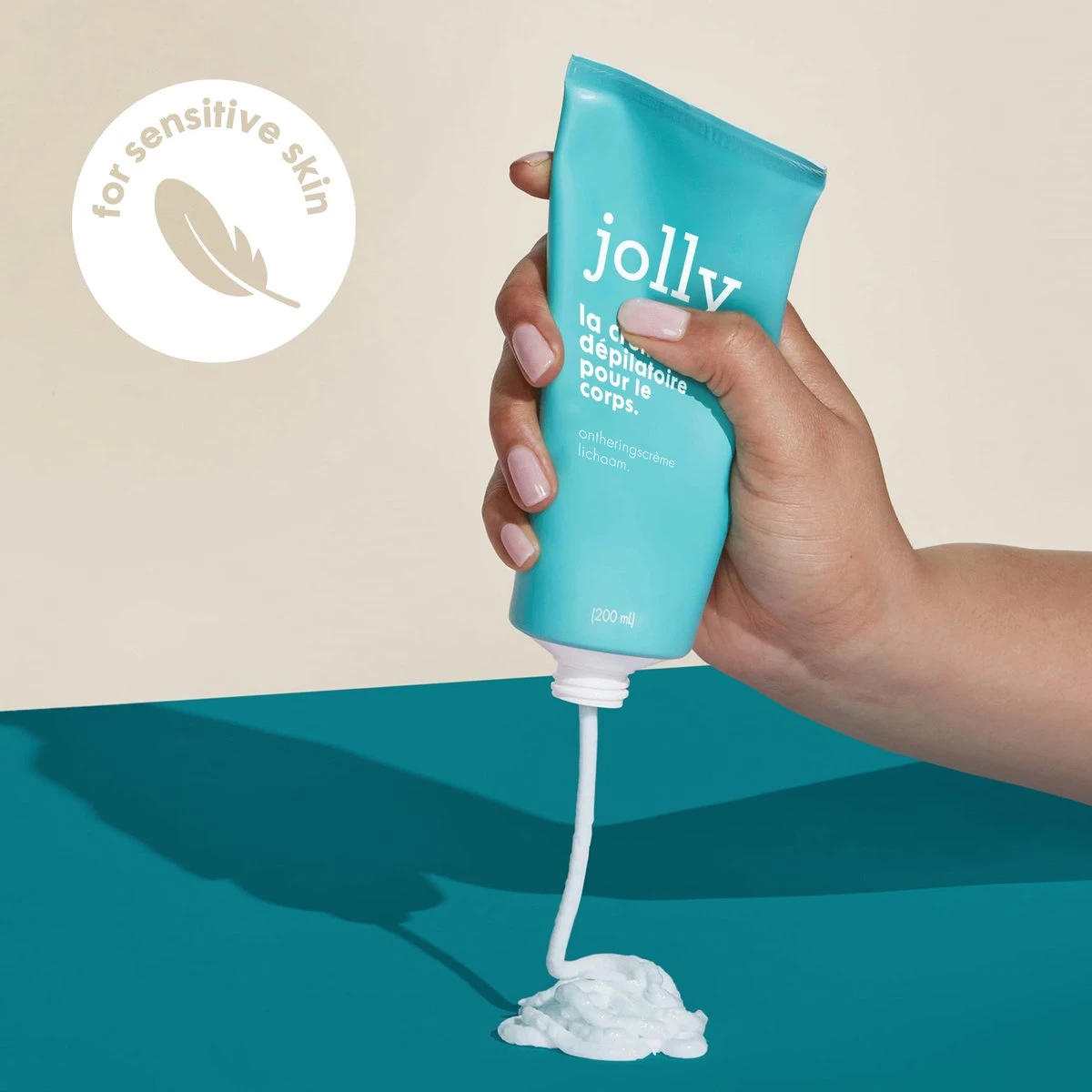 Jolly - Lichaamsontharingscrème - Voordeelverpakking 4 X 200 Ml 8 Jolly - Lichaamsontharingscrème - Voordeelverpakking 4 X 200 Ml - Afbeelding 6