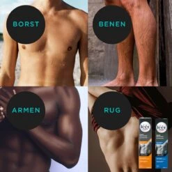 Veet Men - 400ml Ontharingscreme - Normaal 1x200ml - Gevoelig 1x200ml - Voordeelverpakking -Verzorgingsproducten 1200x1200 1892