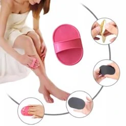 EPC® Duo Crystal Hair Removal Pad - Ontharings Pad - Pijnloos Ontharen - Kristal Haarverwijderaar - Scrubi - Ontharing Eraser Kristalpad - Bleame - Armen Benen Bikinilijn - Roze -Verzorgingsproducten 1200x1200 1919