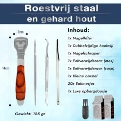 Pedicureset Professioneel - Pedicure Eeltmesjes - Eelt Verwijderaar Pedicure Set - Eeltverwijderaar Voetvijl - Eeltschraper - Eeltschaaf - Eeltrasp 15 Pedicureset Professioneel - Pedicure Eeltmesjes - Eelt Verwijderaar Pedicure Set - Eeltverwijderaar Voetvijl - Eeltschraper - Eeltschaaf - Eeltrasp -Verzorgingsproducten 1200x1200 263