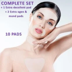 Simia™ Complete Set Anti Rimpel Beauty Pads 10 STUKS Tegen Lijntjes En Rimpels - Decolleté Hals & Gezicht - Anti Aging - Huidverzorging Voordeelset -Verzorgingsproducten 1200x1200 437
