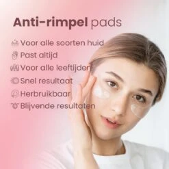 Anti Rimpel Pads - 11 Stuks - Tegen Rimpels En Fijne Lijntjes - Huidverstrakking - Huidverjonging - Anti Aging - Huidverzorging - Huidherstellende Patches - Collageen Eye Patches - Beauty Pads - Collageen Pads -Verzorgingsproducten 1200x1200 438