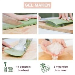 Dr. Green® 1x- Aloë Vera Blad - MAAK GEL IN 3 MINUTEN - 100% Puur - Biologisch 17 Dr. Green® 1x- Aloë Vera Blad - MAAK GEL IN 3 MINUTEN - 100% Puur - Biologisch -Verzorgingsproducten 1200x1200 443